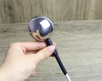 Estim Anal Ball Male Electro Sex Orgasm Masturbation Accessories Stainless Steel Hollow Ball(38mm ball+50mm ball)