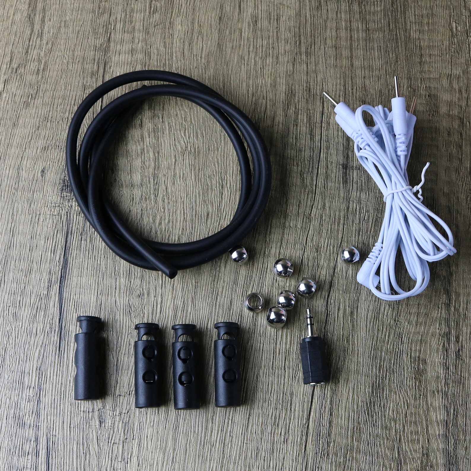 Men Homemade Estim Electrode Set 2x6mm Conductive Rubber Tube Etsy