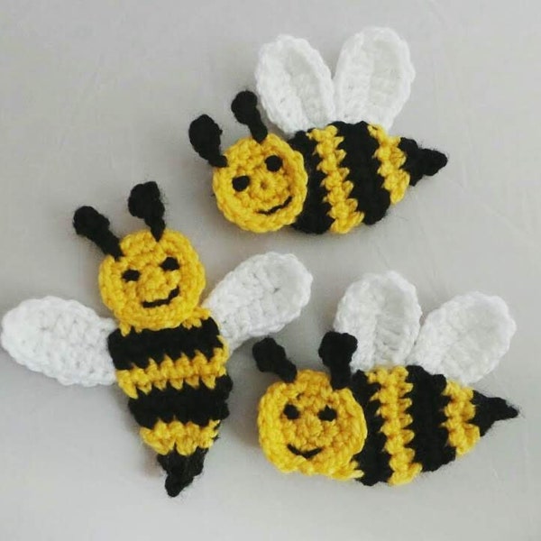 Happy Bee Applique Modular PATTERN