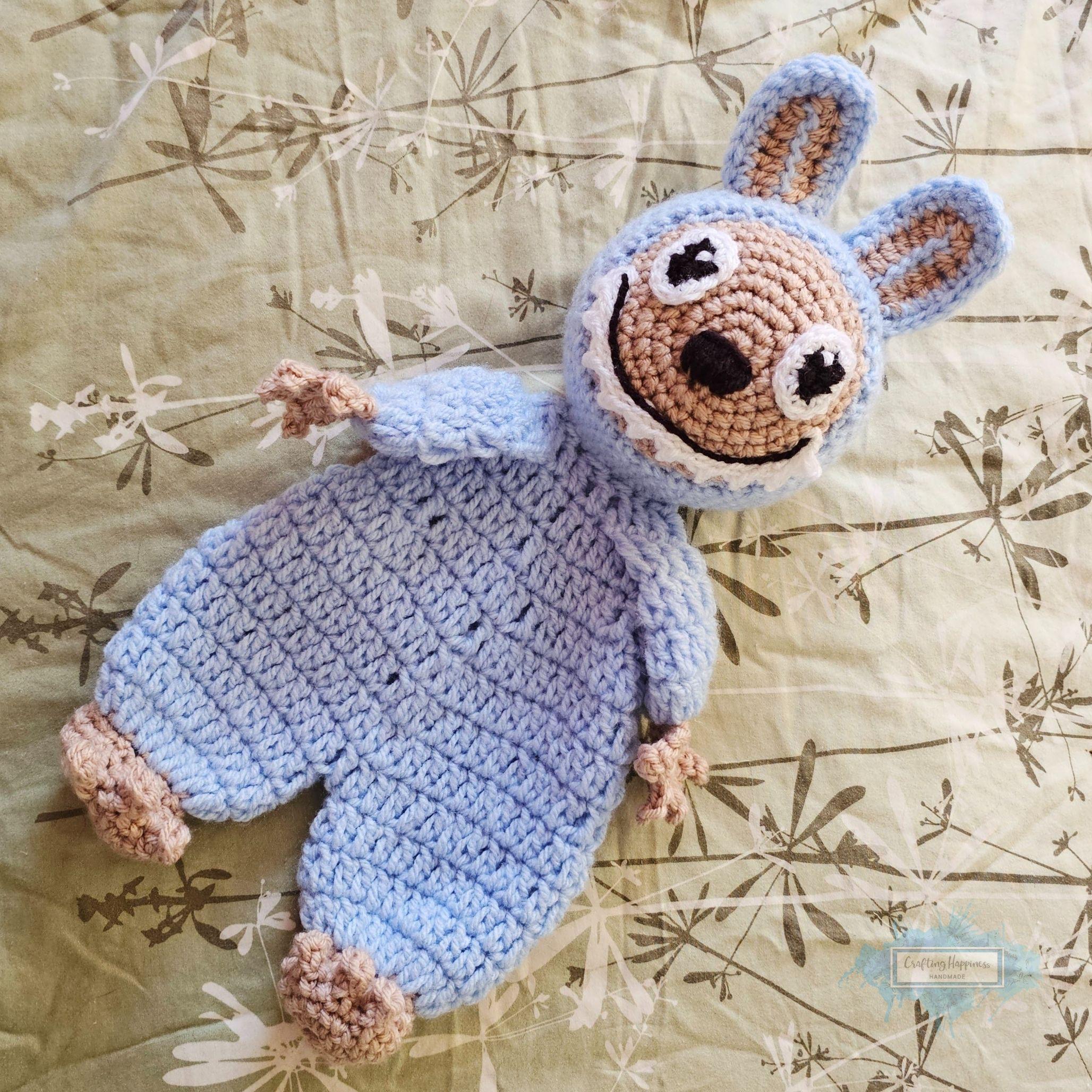 40 Bunny Lovey Crochet Patterns for Sweet Baby Gifts and Nursery Keepsakes 23 Bunny Lovey Amigurumi Rabbit Security Blanket Plush