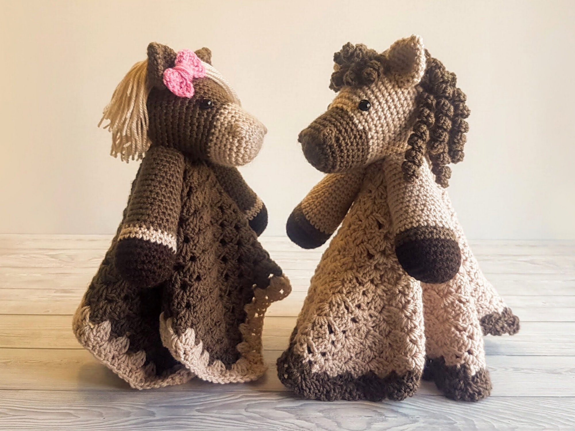 Horse Baby Blanket 2 Horse Loveys Baby Shower Set Crochet Patterns Multipurpose Baby Blanket and Amigurumi Horse Lovey Baby Shower Gift Etsy Canada