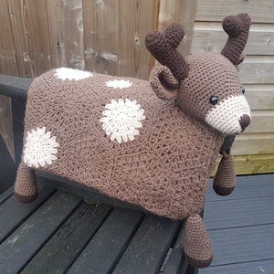 Crochet animal security blanket pattern sale
