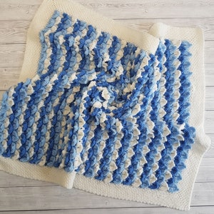 Frozen Hearts Baby Blanket Lapghan Crochet Pattern | Dragon Scale Blanket Baby Shower Gift Dragon Blanket Baby Gift Boy Christmas Birthday