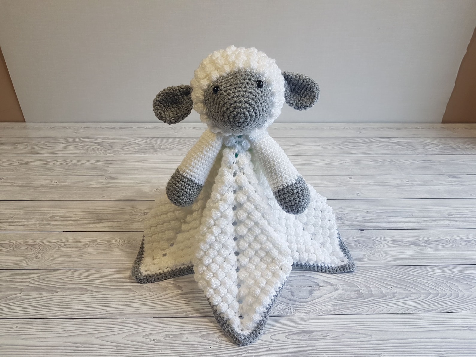 Liam The Lamb Baby Lovey Blanket Comforter Security Blanket Etsy