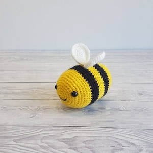 TikTok Bee Crochet Pattern In 3 Sizes Giant Bee Pattern Bumblebee Baby Bee Crochet Baby Shower Gift Amigurumi Bee Toy Christmas Gift image 7