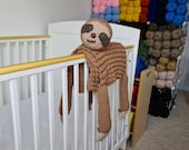 3in1 Jungle Sloth Folding Baby Blanket Crochet Pattern | Pram Toy Security Blanket Lovey Sloth Baby Shower Baby Gift Birthday Nursery Decor