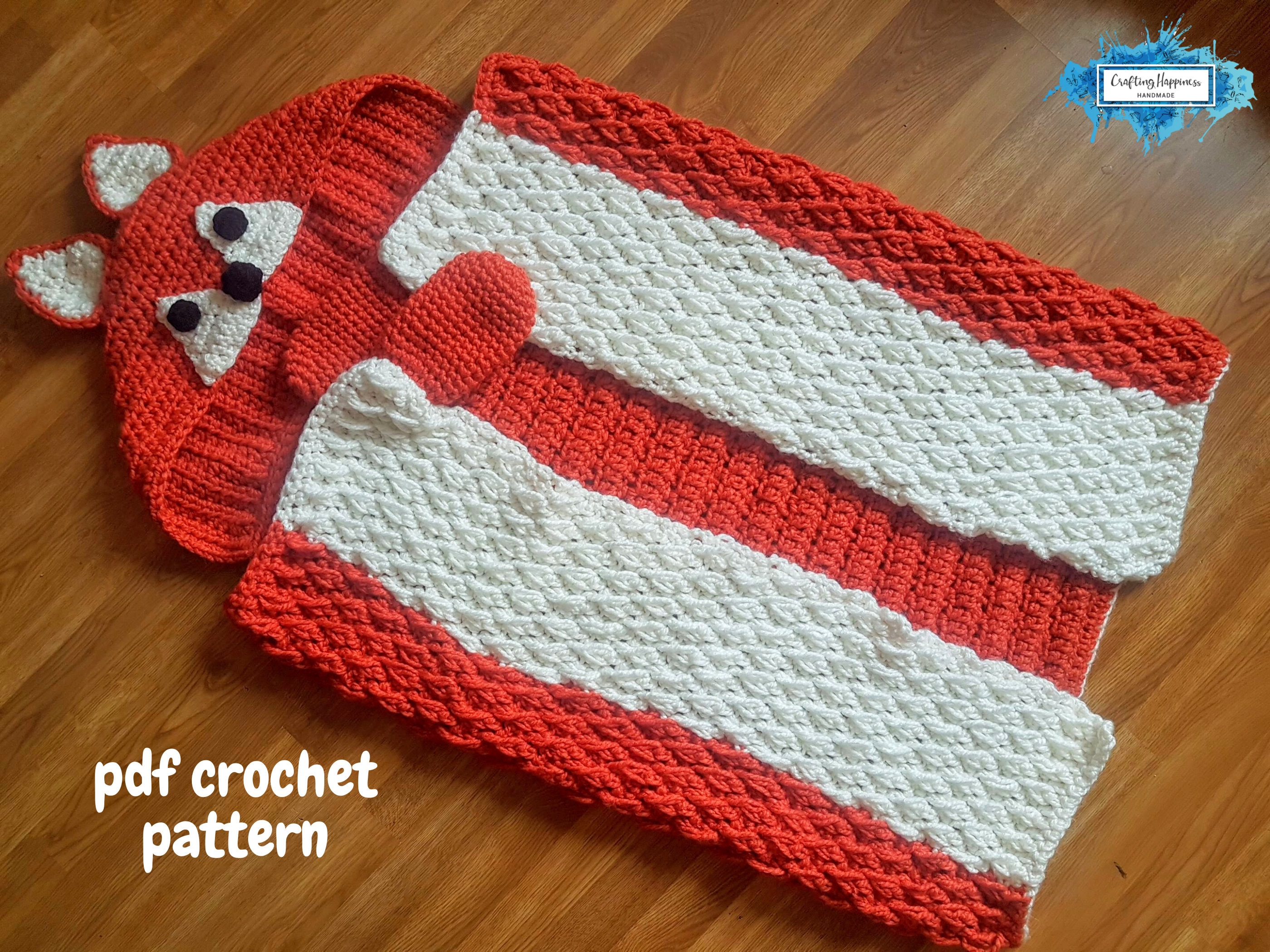 Hooded fox blanket sale