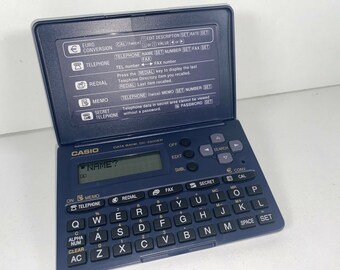 Casio Data Bank | Etsy UK