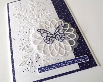 Greeting card cards romantic eucalyptus