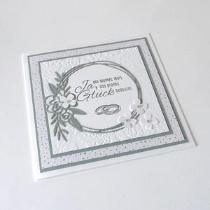 Glückwunschkarte Hochzeit