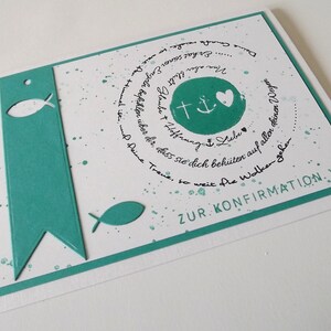 Konfirmation Glückwunschkarte Glaube Liebe Hoffnung