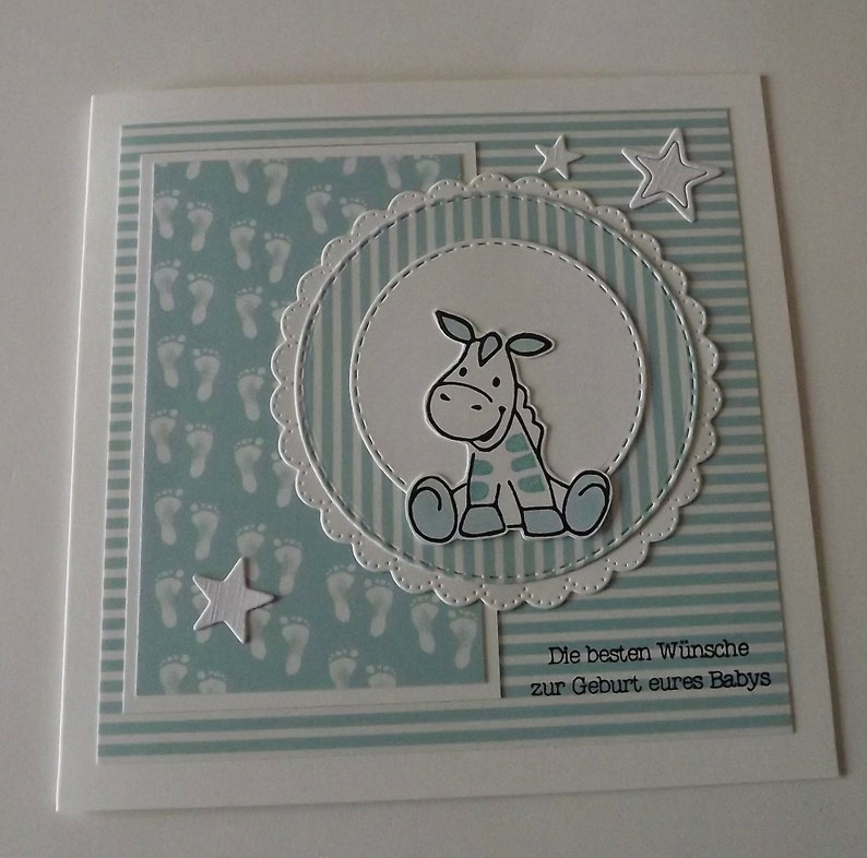Karte zur Geburt Baby Junge Etsy