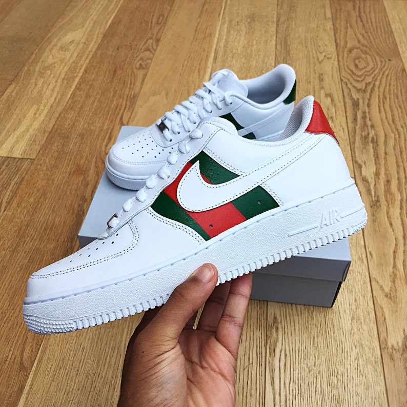 Gucci x Nike Air Force 1s | Etsy