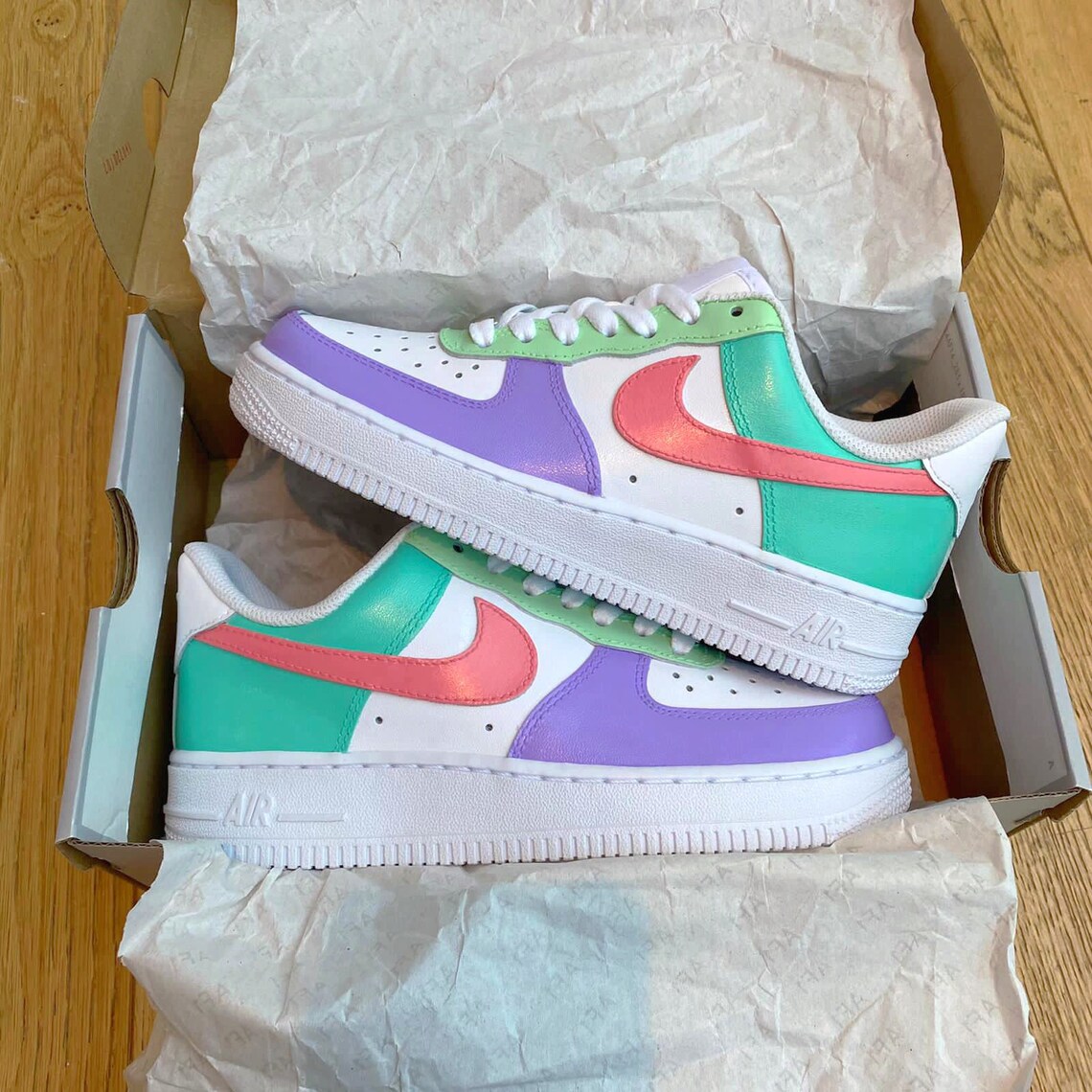 pink and purple air forces