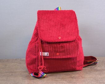 Rucksack Rot Cord