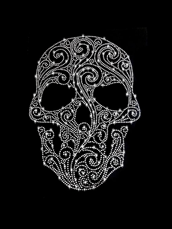 MAYJOYDIY Adesivo Termoadesivo A Forma Di Teschio Pirata Con Strass - Foto 9