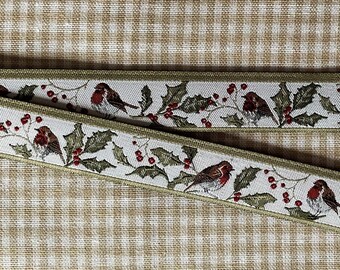 Ribbon "Robin and Ilex"