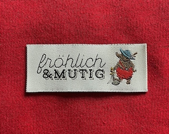 Aufnäher "fröhlich & MUTIG"