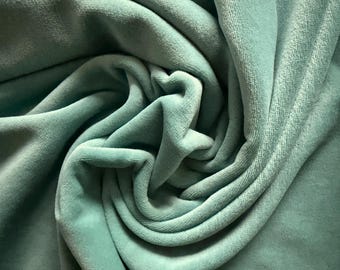 NEW!!! Organic nickel fabric in “Oil Blue”