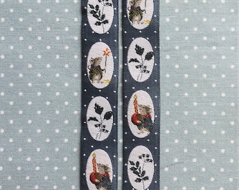 Ribbon "Mice and Leaves"