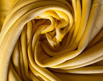 Tejido de terciopelo orgánico en "jojoba"