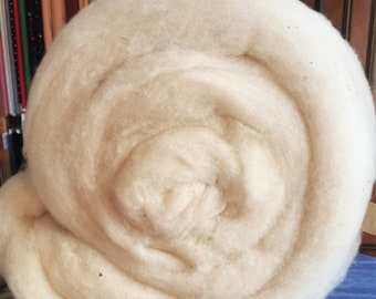 Sheep wool in fleece, darning wool