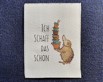 Aufnäher "Ich schaff das schon"