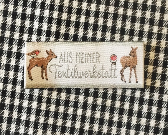 Aufnäher "AUS MEINER Textilwerkstatt"
