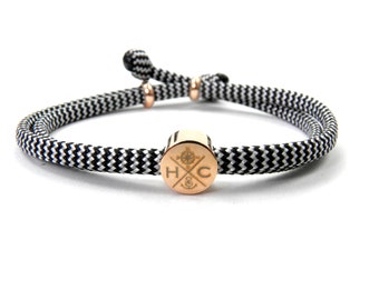HanseCharms - Chic Maritimesurfer Bracelet- Adjustable Friendship Bracelet-Gift-Christmas Gift