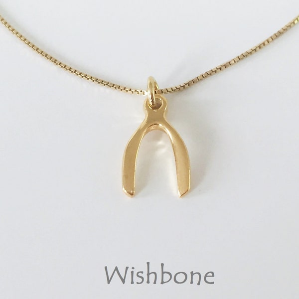 Wishbone Kette 925 vergoldet