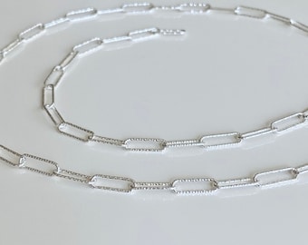 Link chain Sparkle 925 Sterling Silver