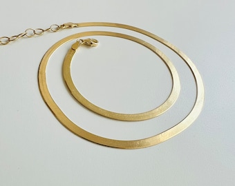 Shiny chain Shiny 925 sterling silver 18kt gold plated