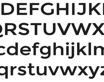 Montserrat-borduurbestanden: BX-lettertype toetsenbordletter (1, 2, 3 inch)