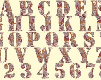 Machine Embroidery Design Letters - El Camino ABC 3 Inch