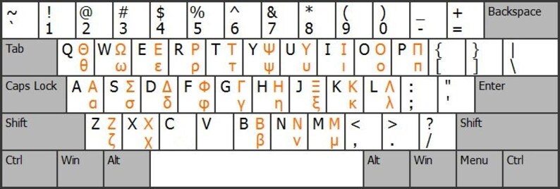 Machine Borduur Lettertype Letters Griekse Letters 0.5-2 Inch afbeelding 6