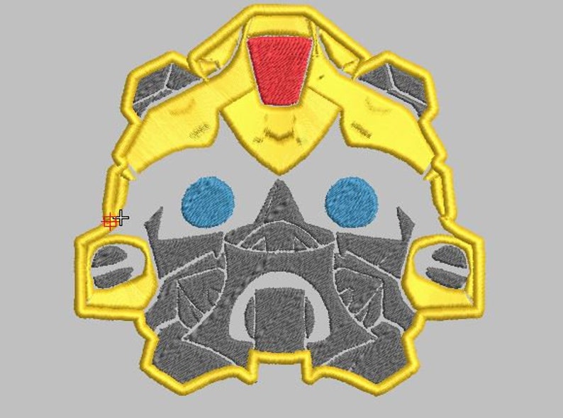 Transformer Pattern Applique Frame Embroidery Transformer Pattern Applique Frame Embroidery