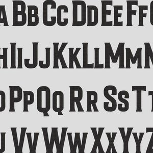 Embroidery Machine Files - Dynamic Sans Serif Style ABC Font