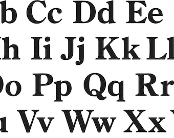 Archivos para máquinas de bordar - Fuente Century Bold Letters