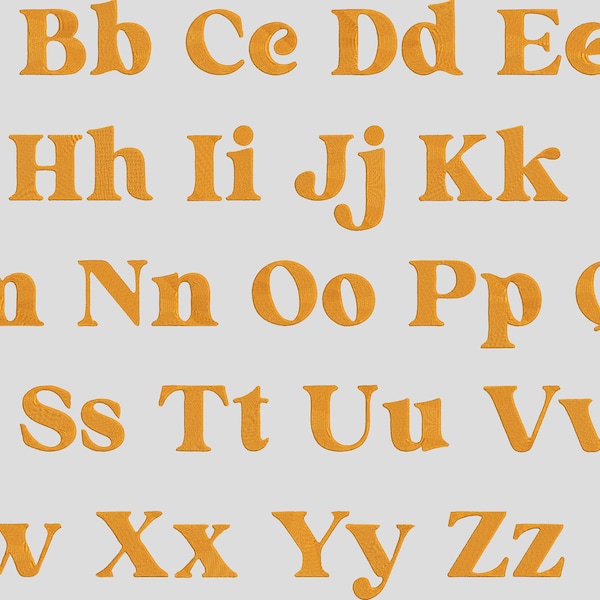 BX Keyboard Letter Fonts - 70's Retro Bold Serif Style - (BX Format Only)