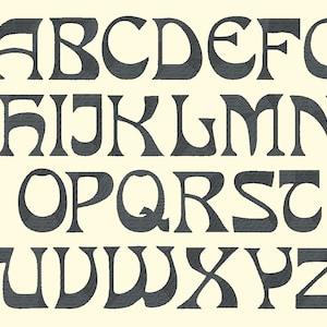 BX Keyboard Letter Fonts - MIRA Script 1.5 Inch - (BX Format Only)