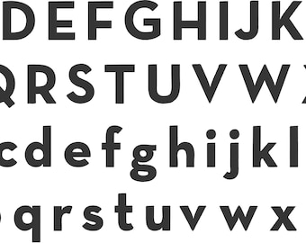 Letterlettertypen BX-toetsenbord - Neutraface San-serif ABC-lettertype - (alleen BX-indeling)