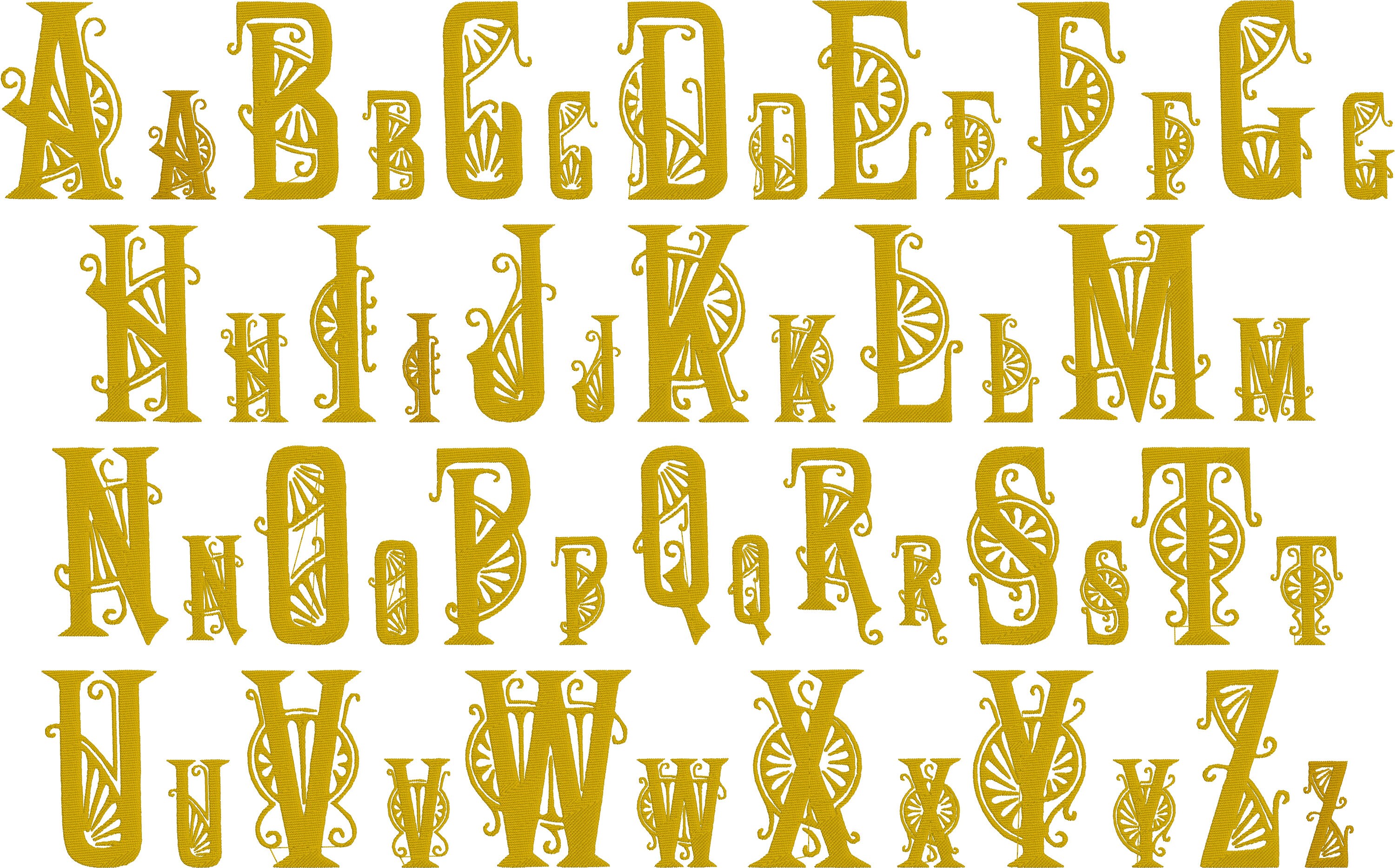 BX Keyboard Letter Fonts - Deco ABC Font 4 Inch - (BX Format Only) - Etsy