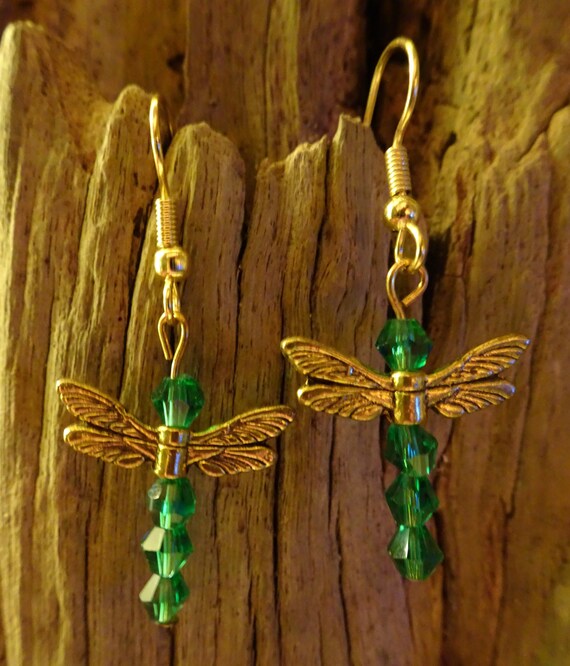 Gold Dragonfly Earrings Uk 2025