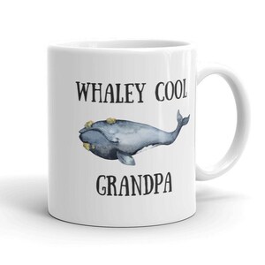 Whaley Cool Grandpa Mug, Gift from Grandson or Granddaughter