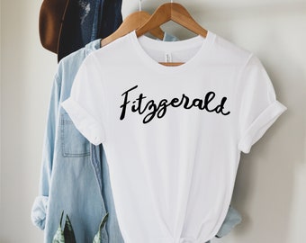 F Scott Fitzgerald Shirt Bookworm Gift, Book Shirt Unisex Tee with favorite Author