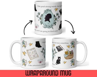 Jo March Coffee Mug, Book Quote Reader Gift