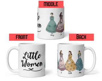March Sisters Little Women Coffee Mug