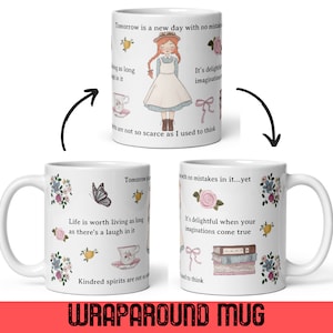 Anne of Green Gables Mug, Book Lover Gift