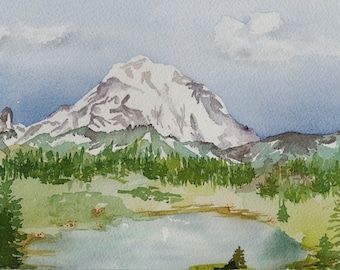 Kunstdruck - Mount Rainier