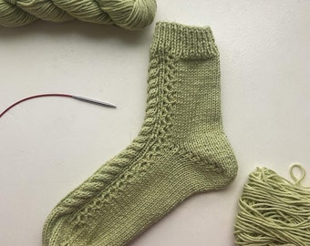 PATTERN: Ballard Socks Knitting pattern